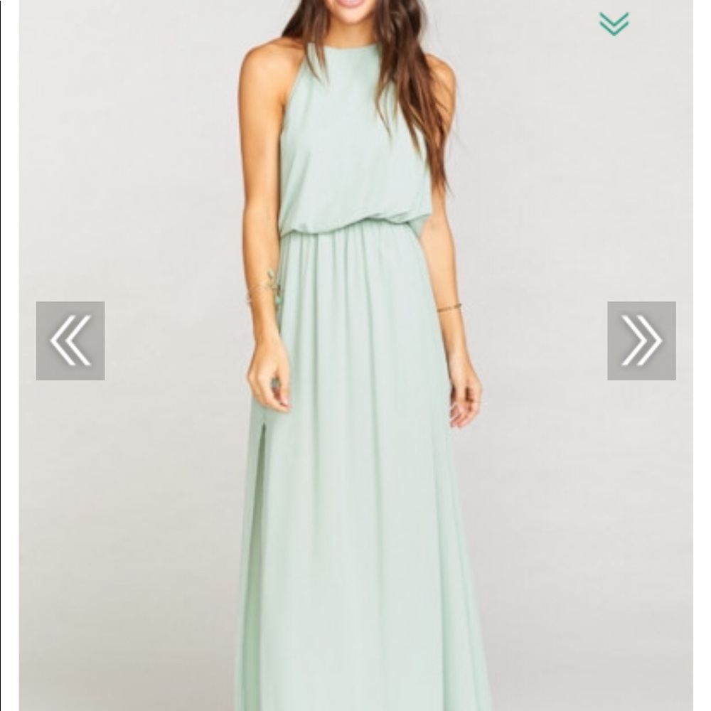 Show me your Mumu Dusty Mint dress